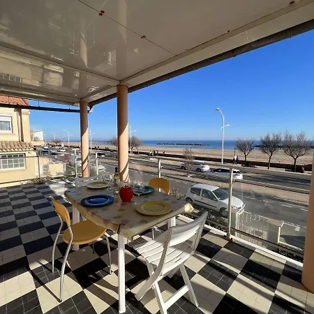 T4 1er Et. 3 Ch, Terrasse, 10m Plage, Parking - Fr-1-701-59 Valras-Plage