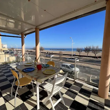 T4 1er Et. 3 Ch, Terrasse, 10m Plage, Parking - Fr-1-701-59