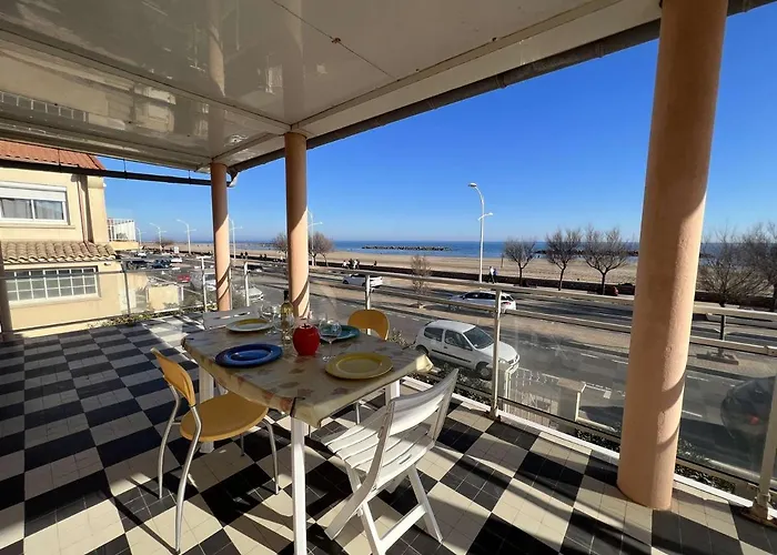 T4 1er Et. 3 Ch, Terrasse, 10m Plage, Parking - Fr-1-701-59